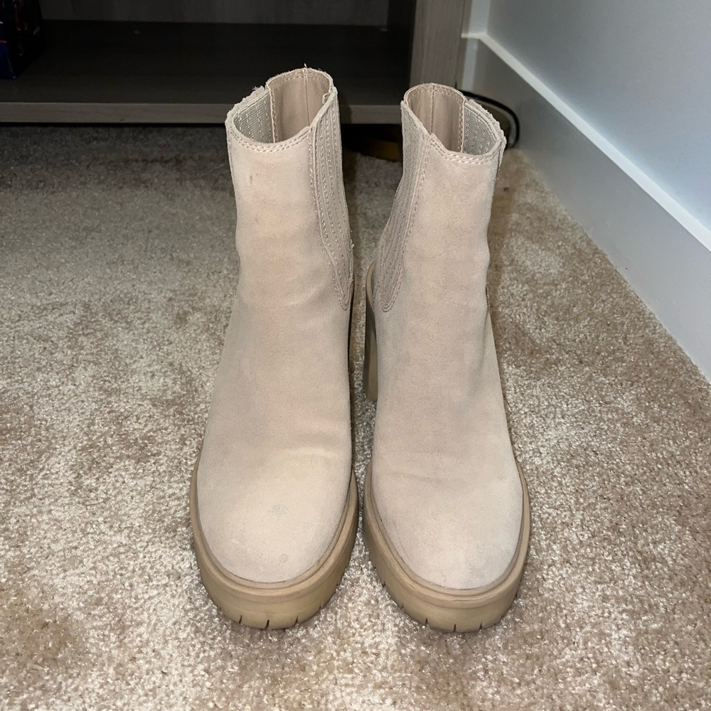 Dolce Vita Caster H2O Bootie in Dune Suede
